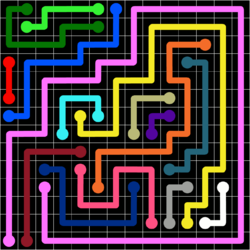 Flow Free Jumbo Pack Grid 14x14 Level 6.png