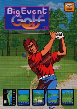 Box artwork for Big Event Golf.