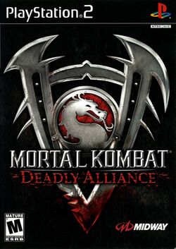 Box artwork for Mortal Kombat: Deadly Alliance.