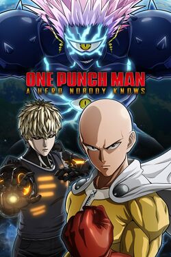 Box artwork for One-Punch Man: A Hero Nobody Knows.