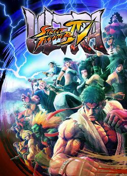 Box artwork for Ultra Street Fighter IV.