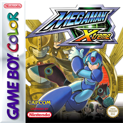 Box artwork for Mega Man Xtreme.