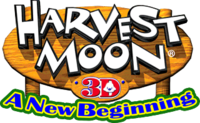 Harvest Moon 3D: A New Beginning logo