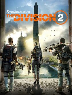 Box artwork for Tom Clancy's The Division 2.