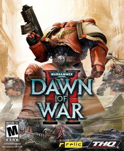 Box artwork for Warhammer 40,000: Dawn of War II.
