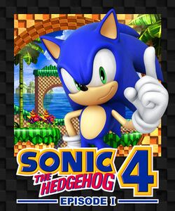 Box artwork for Sonic the Hedgehog 4: Episode I.