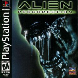 Box artwork for Alien Resurrection.