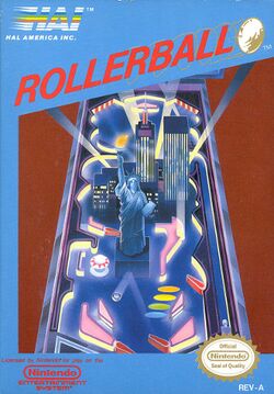Box artwork for Rollerball.
