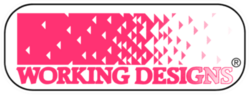Working Designs's company logo.