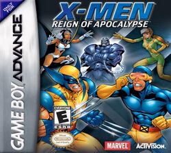 Box artwork for X-Men: Reign of Apocalypse.