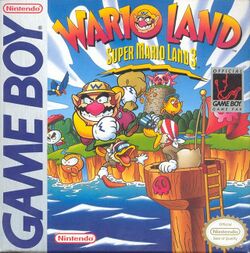 Box artwork for Wario Land: Super Mario Land 3.