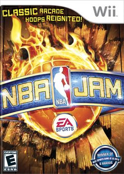 Box artwork for NBA Jam.