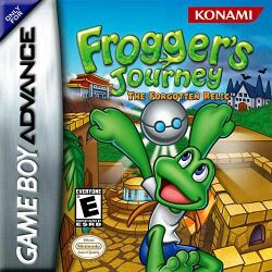 Box artwork for Frogger's Journey: The Forgotten Relic.