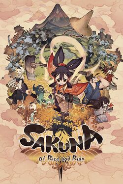 Box artwork for Sakuna: Of Rice and Ruin.