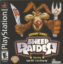 Box artwork for Looney Tunes: Sheep Raider.