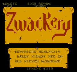 Box artwork for Zwackery.