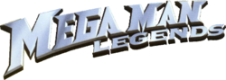 The logo for Mega Man Legends.