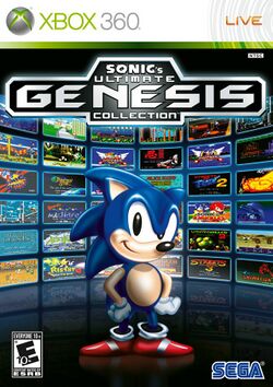 Box artwork for Sonic's Ultimate Genesis Collection.