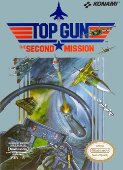 Box artwork for Top Gun: The Second Mission.