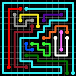 Flow Free Jumbo Pack Grid 13x13 Level 23.png