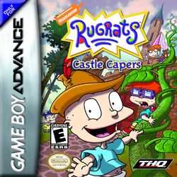 Box artwork for Rugrats: Castle Capers.