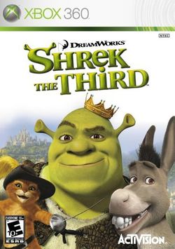 Box artwork for Shrek the Third.