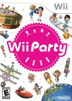 Box artwork for Wii Party.