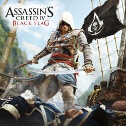 Box artwork for Assassin's Creed IV: Black Flag.