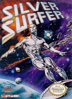 Box artwork for Silver Surfer.