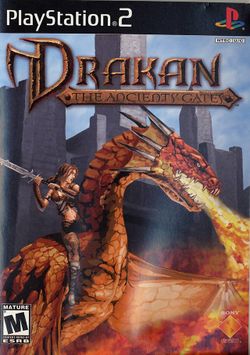 Box artwork for Drakan: The Ancients' Gates.