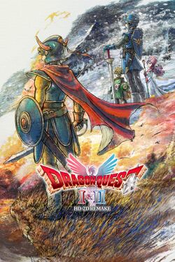 Box artwork for Dragon Quest I & II HD-2D Remake.
