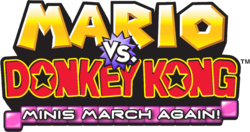 Box artwork for Mario vs. Donkey Kong: Minis March Again!!.