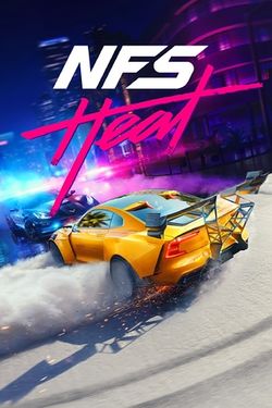 Box artwork for Need for Speed Heat.