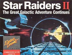 Box artwork for Star Raiders II.