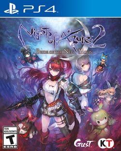 Box artwork for Nights of Azure 2: Bride of the New Moon.