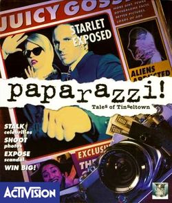 Box artwork for Paparazzi! Tales of Tinseltown.