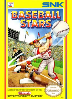 Box artwork for Baseball Stars.