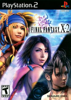 Box artwork for Final Fantasy X-2.