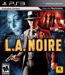 Box artwork for L.A. Noire.