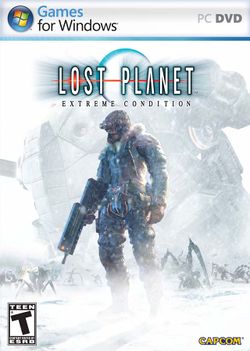 Box artwork for Lost Planet: Extreme Condition.