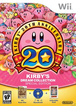 Box artwork for Kirby's Dream Collection: Special Edition.