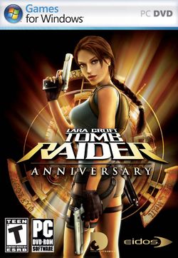 Box artwork for Tomb Raider: Anniversary.