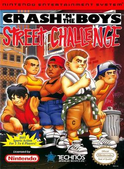 Box artwork for Crash'n the Boys Street Challenge.