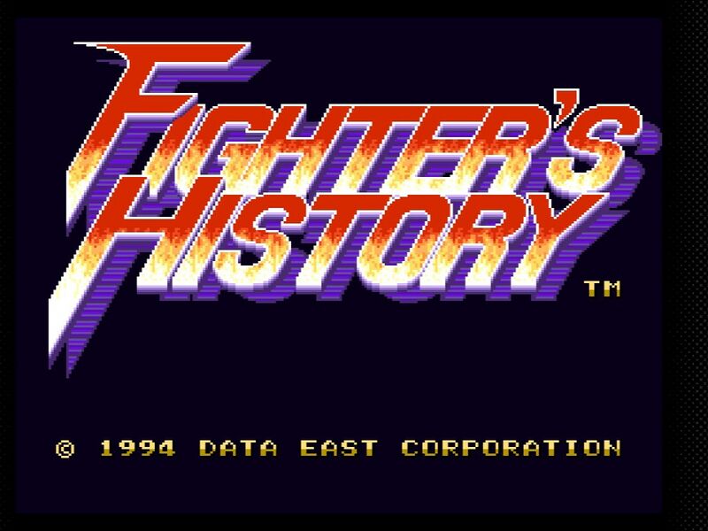 File:Fighter's History Title Screen SNES.jpg