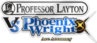 Professor Layton vs. Phoenix Wright: Ace Attorney logo