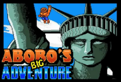 Box artwork for Abobo's Big Adventure.