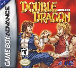 Box artwork for Double Dragon Advance.