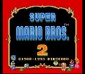 Super Mario All-Stars title screen for SMB2