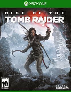 Box artwork for Rise of the Tomb Raider.
