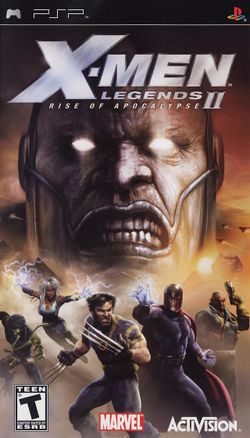 Box artwork for X-Men Legends II: Rise of Apocalypse.